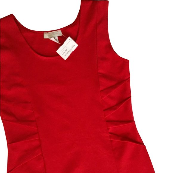 Red Shift Dress (Size: Large) - Picture 2 of 2